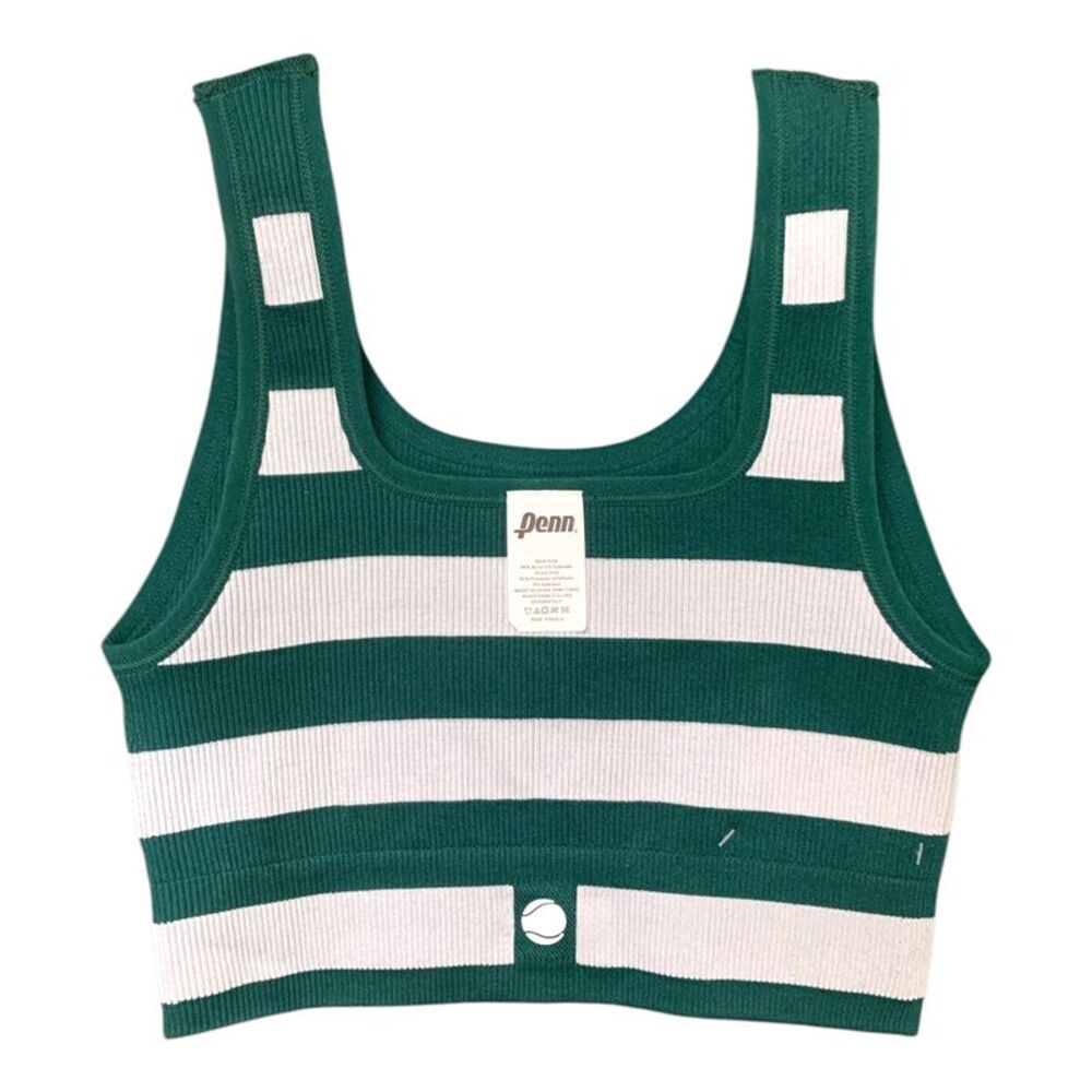 Rain Forest - Penn Womens Seamless Reversible Sports Bra, Moisture Wicking Ribbe - Picture 4 of 4